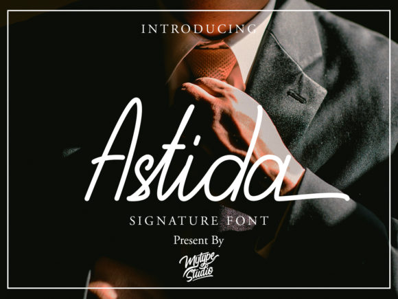 Astida Font for Business Branding
