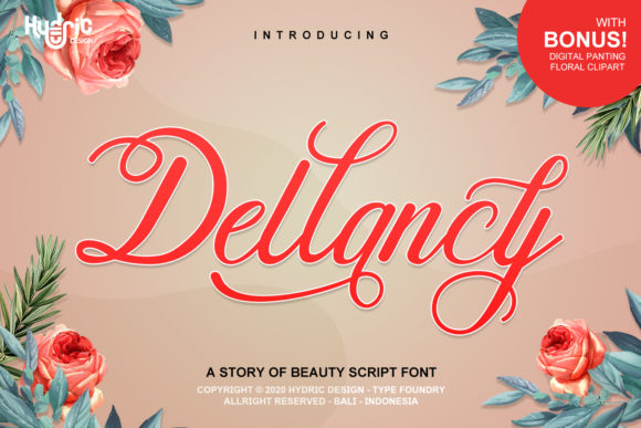 Dellancy Font: Elegant Script for Campaigns