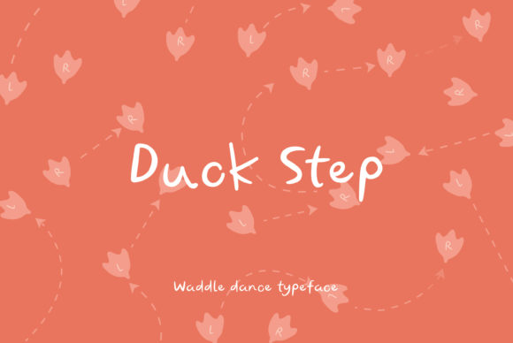 Duck Step Font for Creative Campaigns