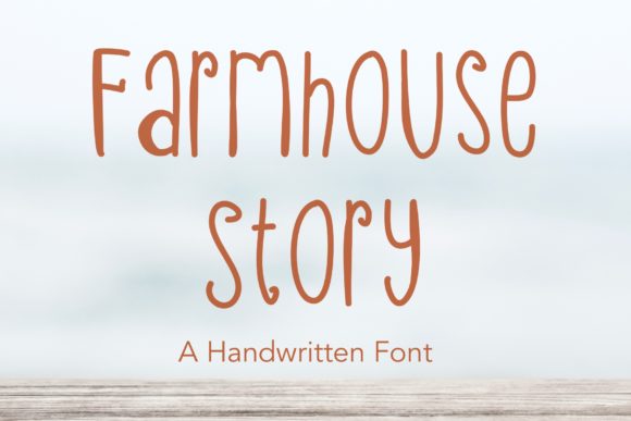 Farmhouse Story Font Review