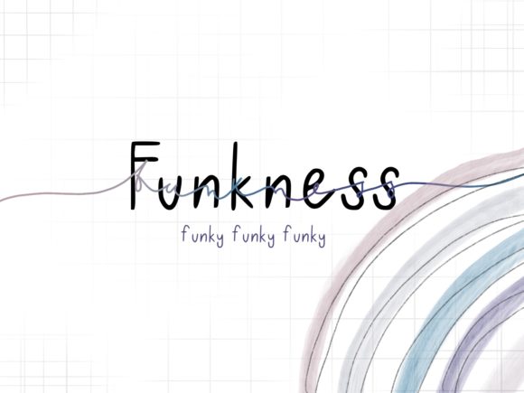 Funkness Font for Web Design