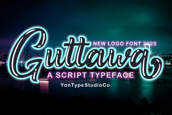 Guttawa Font: Bold and Trendy