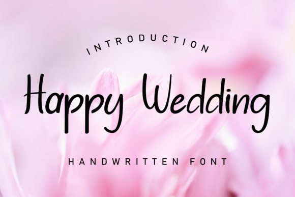 Happy Wedding Font Review