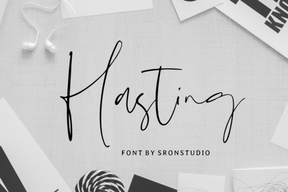 Hasting Font for Creative Projects
