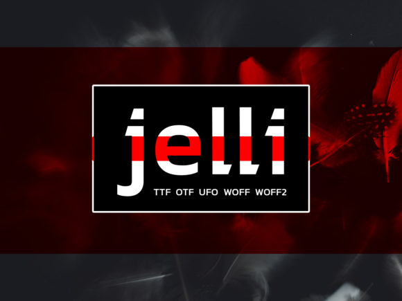 Jelli: A Minimalist Font for Elegant Design