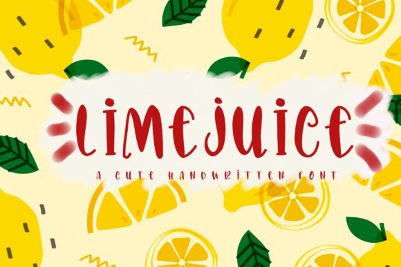 Lime Juice Font for Creative Projects