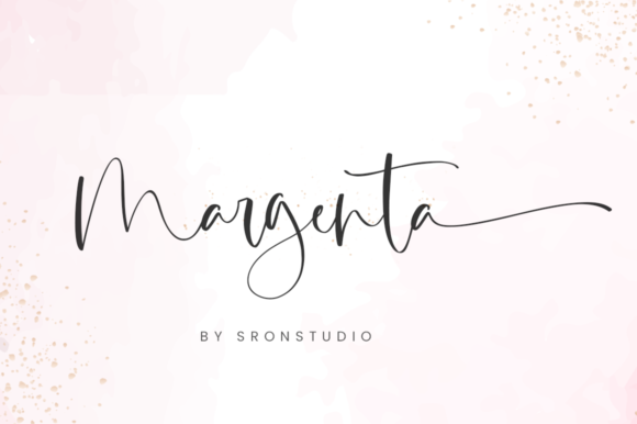 Margenta: A Script Handwritten Font