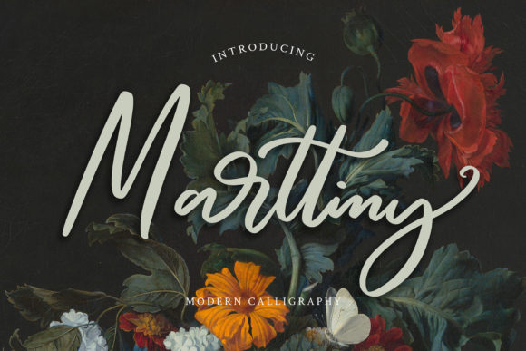 Marttiny: A Script Handwritten Font for Creative Projects