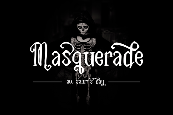 Masquerade Font: A Stylish Handwritten Typeface