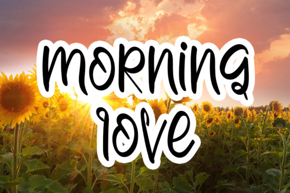 Morning Love Font for Business
