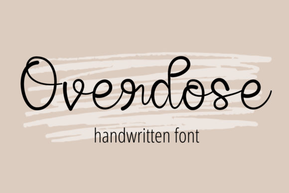 Overdose Font for Web Design