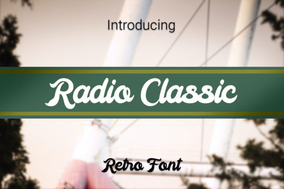 Radio Classic Font Review