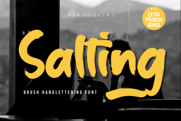 Salting: A Handwritten Font for Business