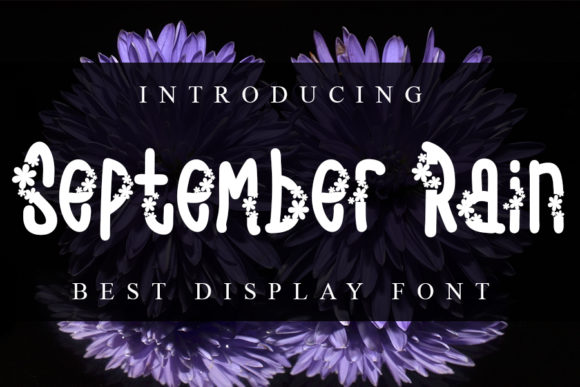 September Rain Font