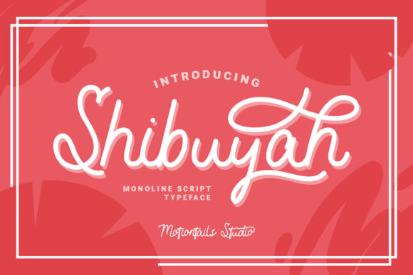 Shibuyah: A Friendly Font for Bold Campaigns