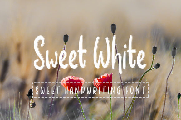 Sweet White Font for Business Branding