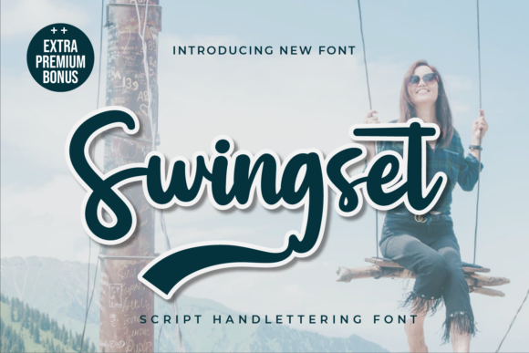 Swingset Font for Web Design