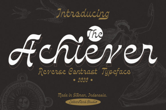 The Achiever Font for Bold Branding